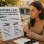Steg för steg: så skiljer du myter från fakta kring e-vård och dina val som patient